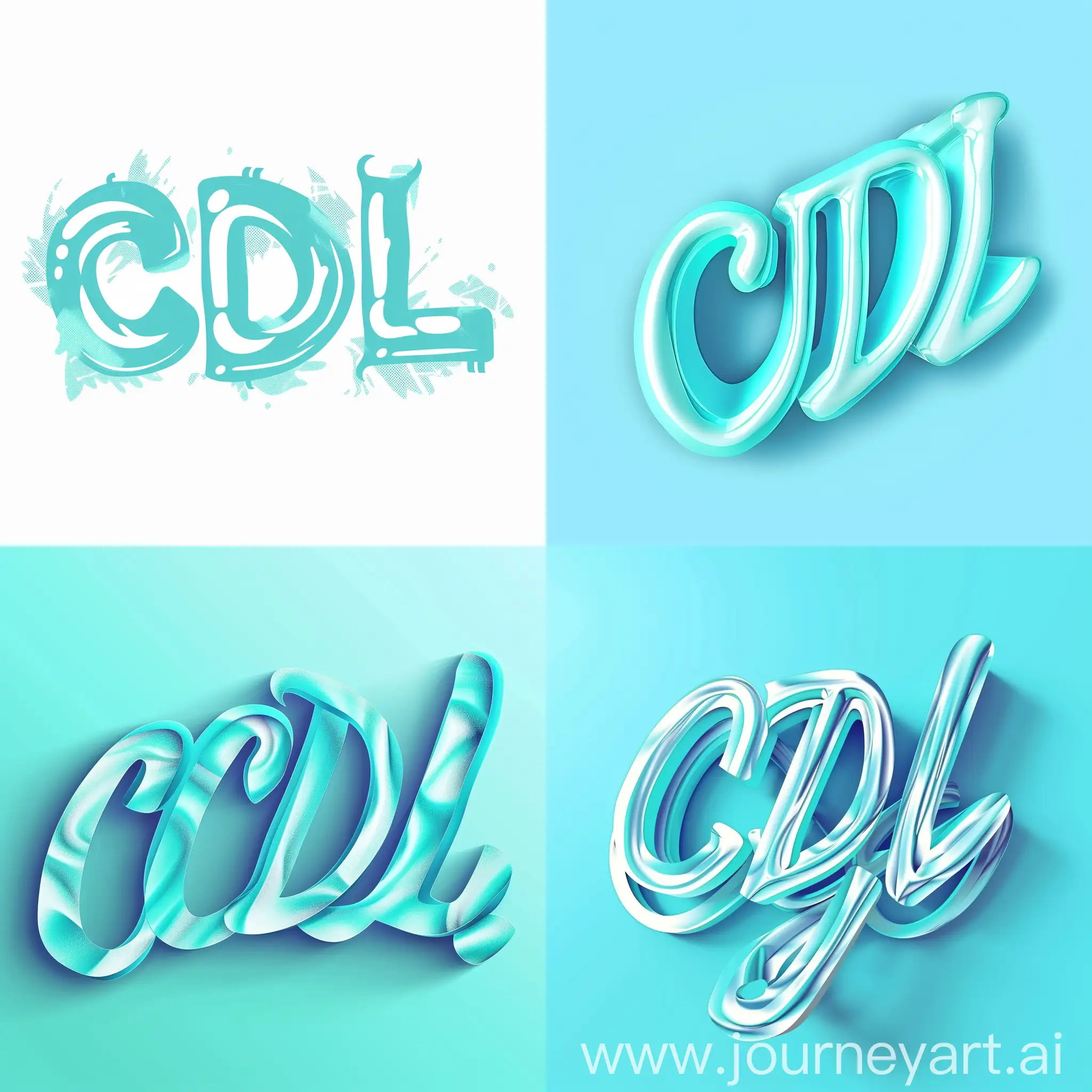 Dancing-Script-2D-Vector-Logo-CDL-in-Light-Blue