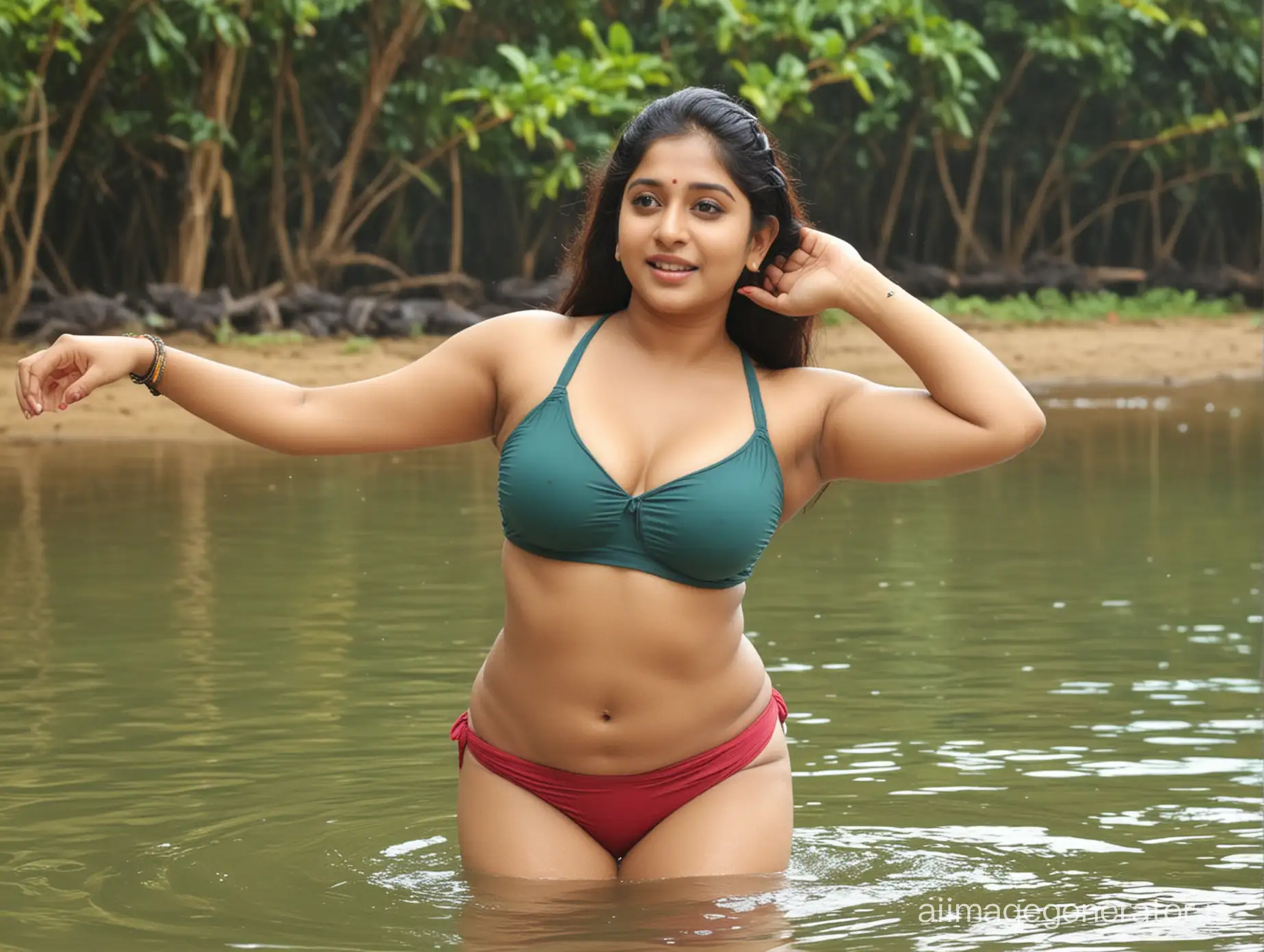 Anu-Sithara-Actress-Stunning-Bikini-Photoshoot