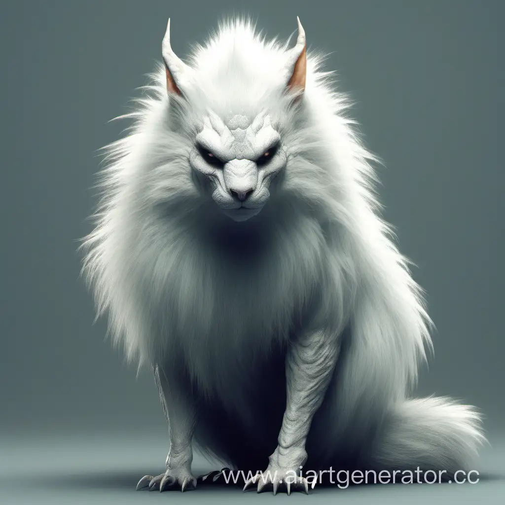 Adorable-NonHumanoid-Creature-with-Thick-Fur