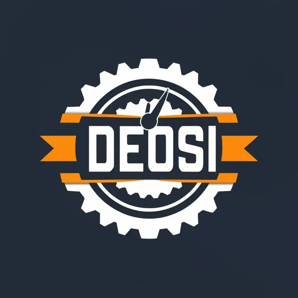 logo, Mechanical, with the text "Deosi", typography, be used in Automotive industry