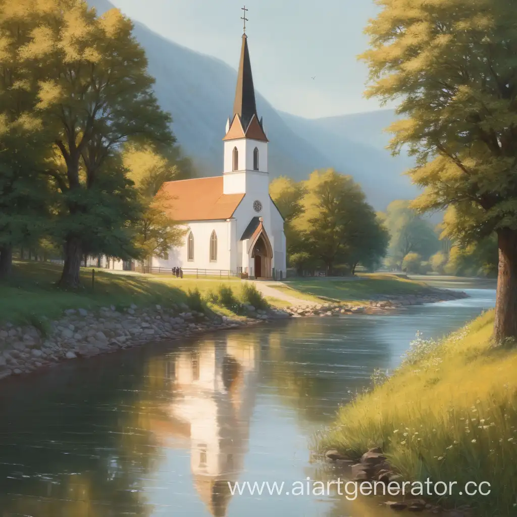 церковь у реки
