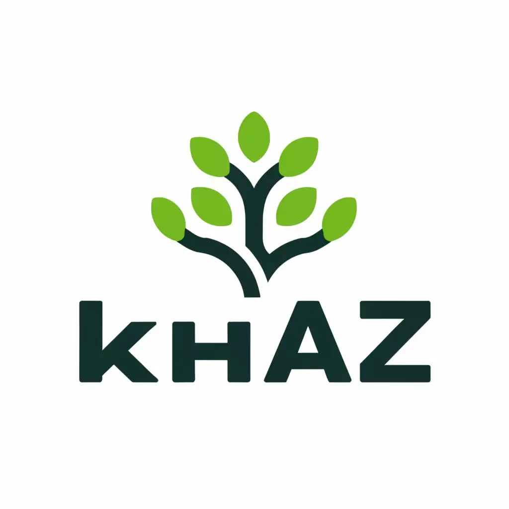 LOGO-Design-for-KhazTech-Green-Tree-Symbol-with-Modern-and-Clean-Aesthetic-for-Technology-Industry