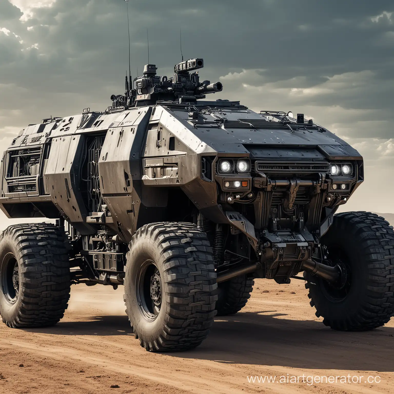 Futuristic-Terminator-Armored-Vehicle-in-Apocalyptic-Landscape
