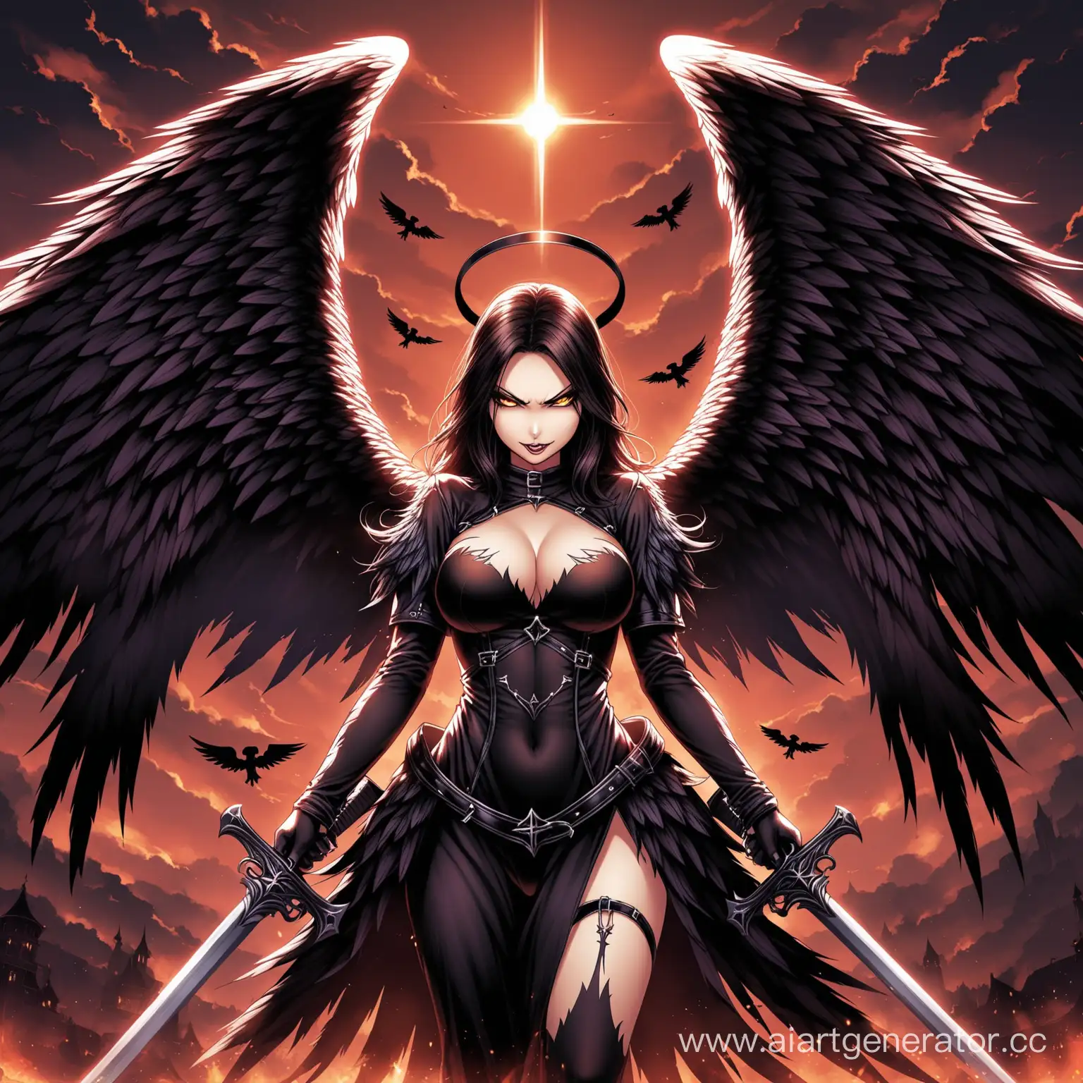 Dark-Angel-Unleashing-Malevolent-Power