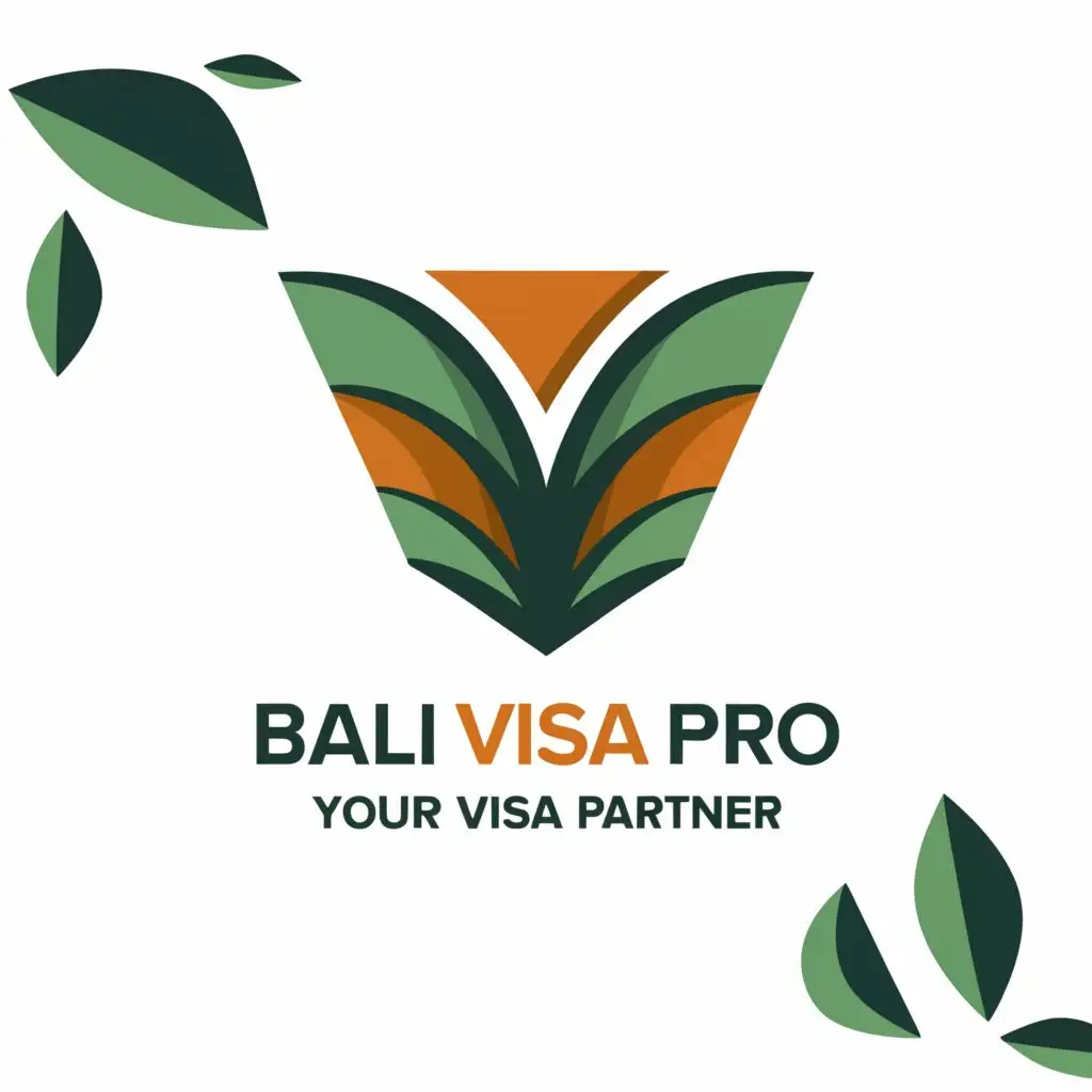 a logo design,with the text "Bali Visa Pro
Your Visa Partner", main symbol:Simple, modern,Moderate,be used in Travel industry,clear background