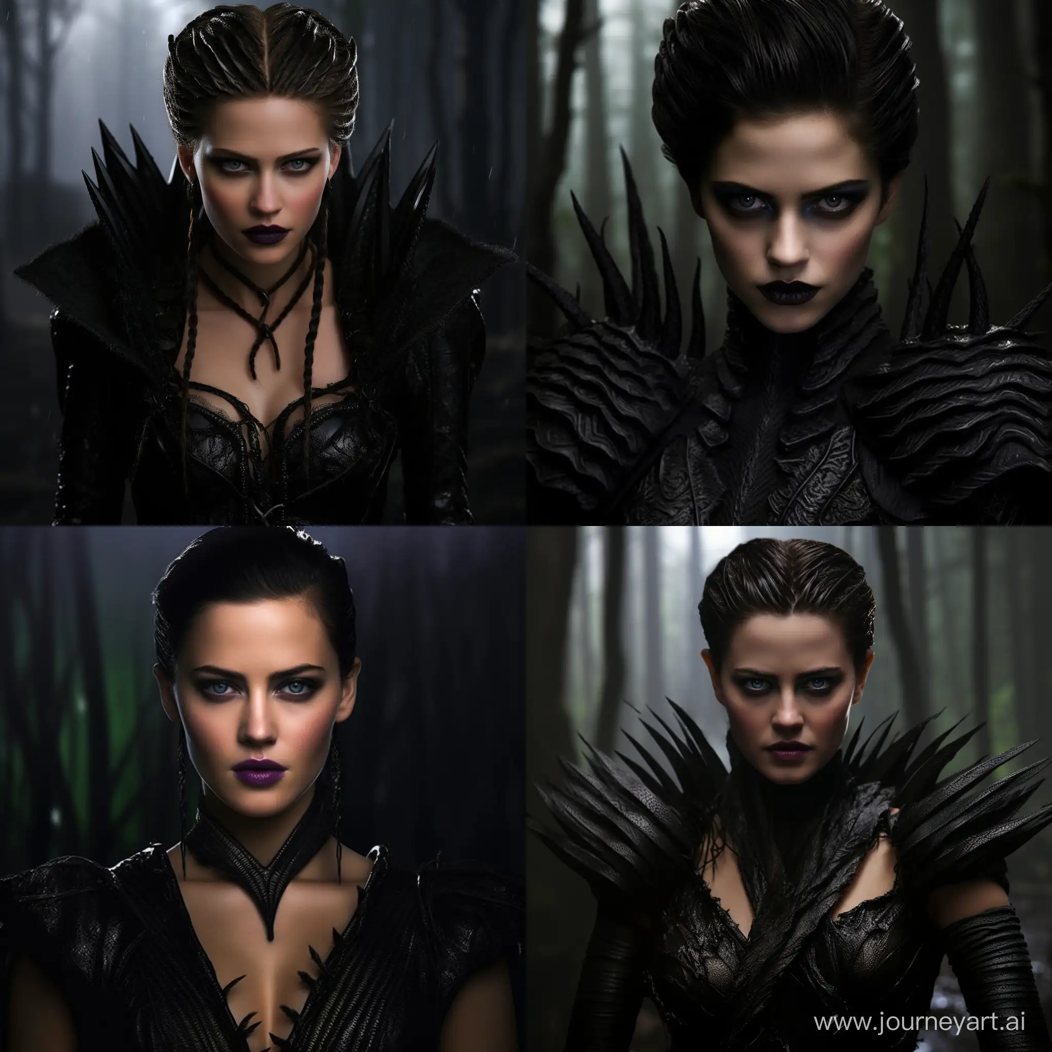Kristen-Stewart-Portrays-Maleficent-in-Stunning-Artwork