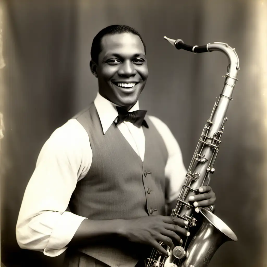 Dynamic Jazz Musician Leslie Hutch Hutchinson in 1920s Harlem