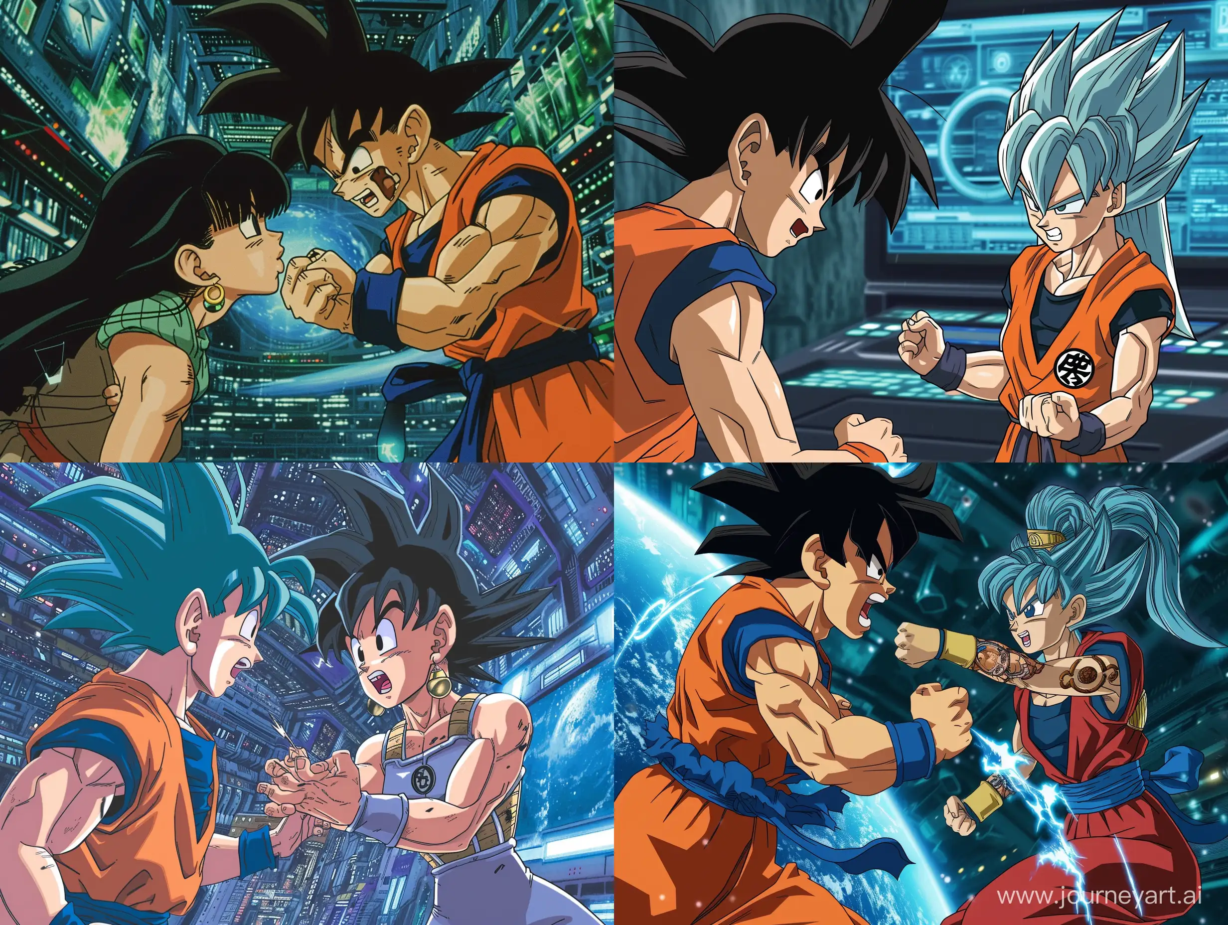 Goku-Cyber-Showdown-Intense-Battle-in-Cyberspace