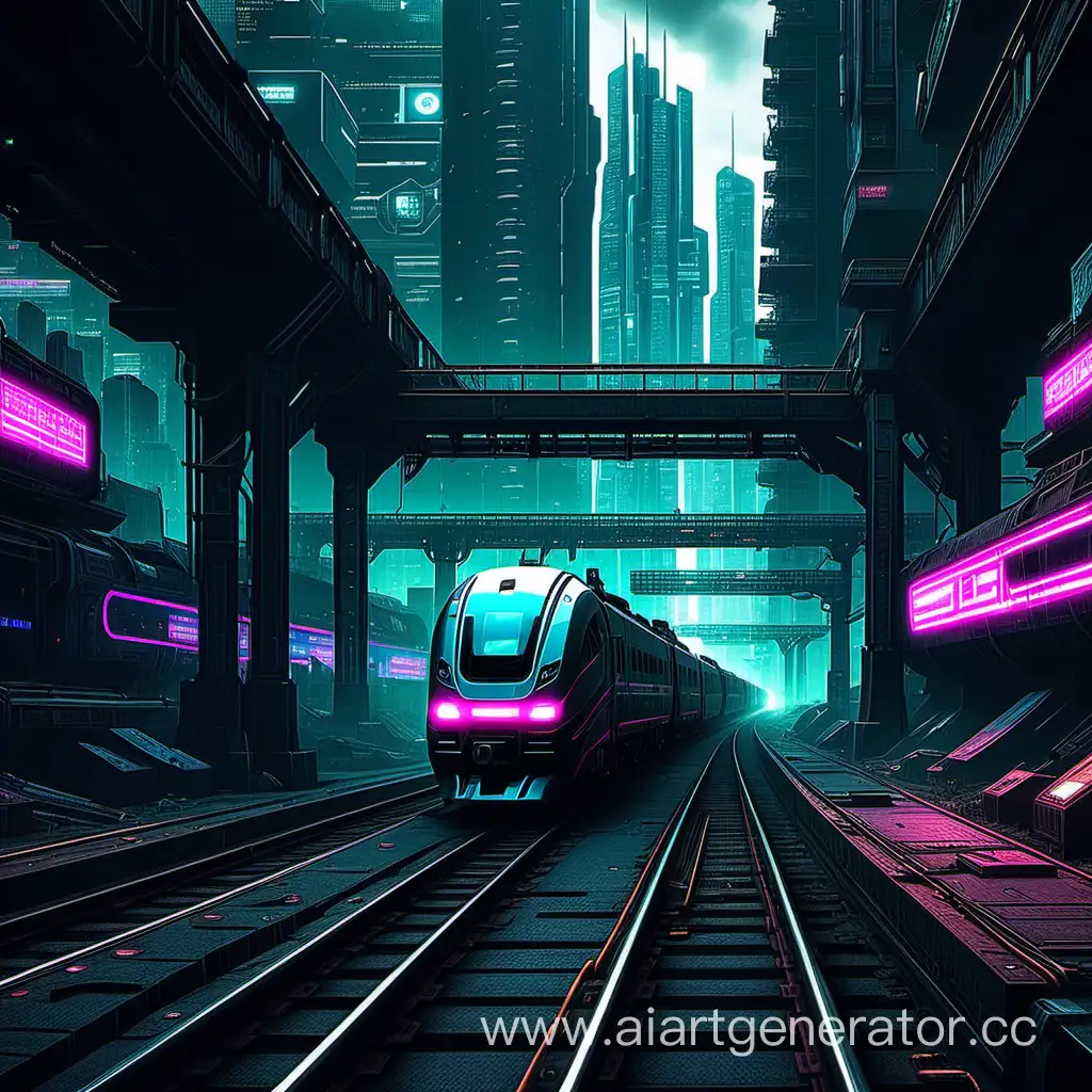 Modern-Railroads-Cyberpunk-Screensaver