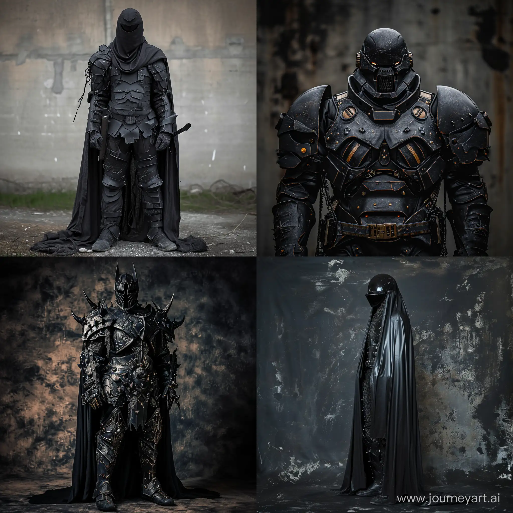Enigmatic-Black-Knight-in-Cyberpunk-Fantasy-Armor