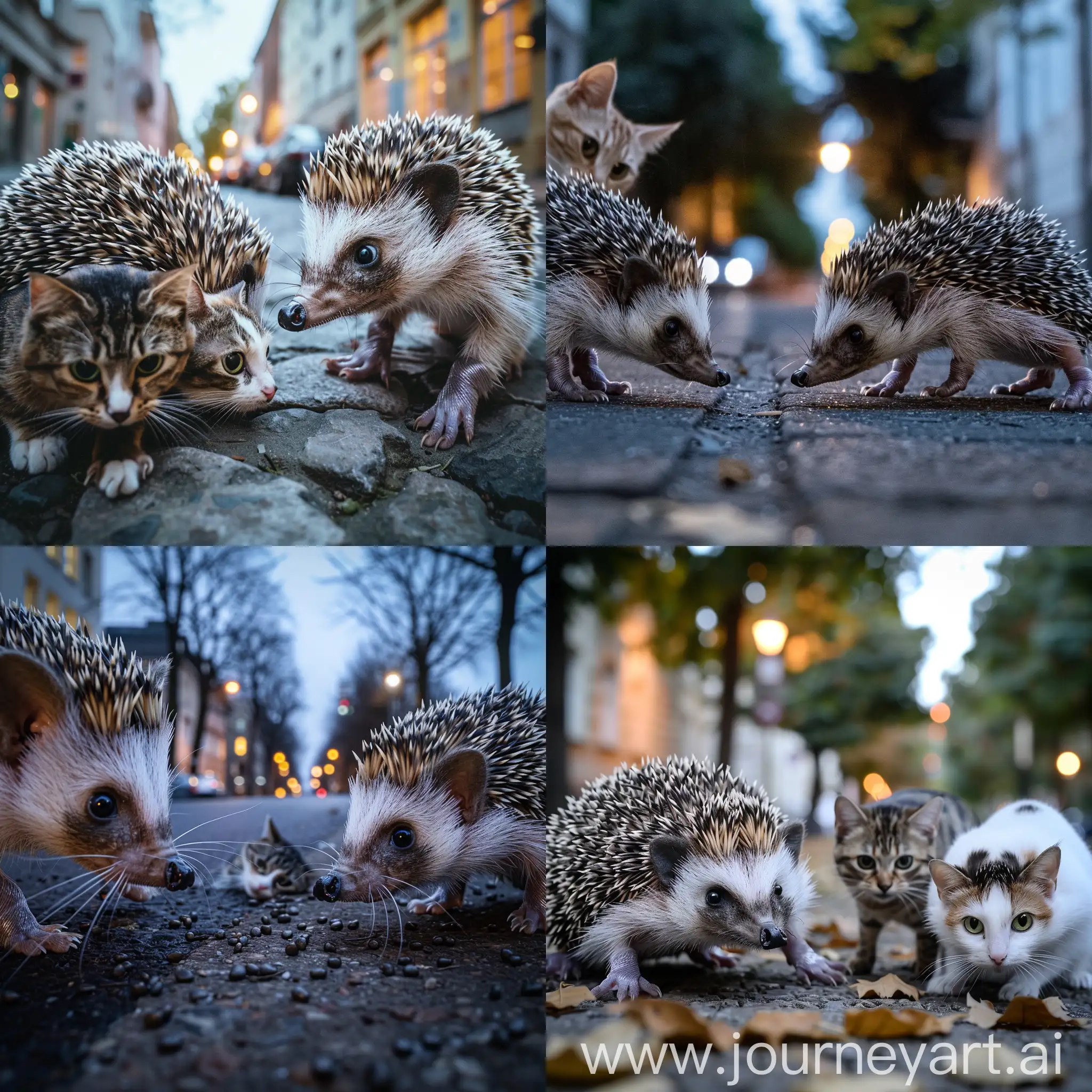 Twilight-in-Berlin-Hedgehogs-and-Cats-Roaming-the-Streets