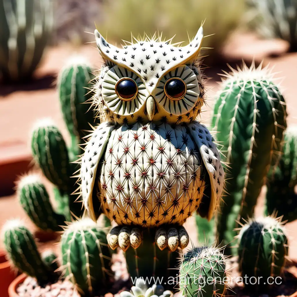 Majestic-Owl-Cactus-in-Desert-Landscape