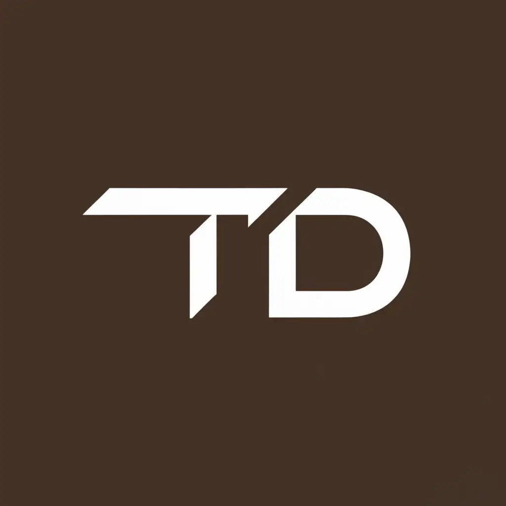 a logo design,with the text "TD", main symbol:TD,Moderate,be used in Events industry,clear background