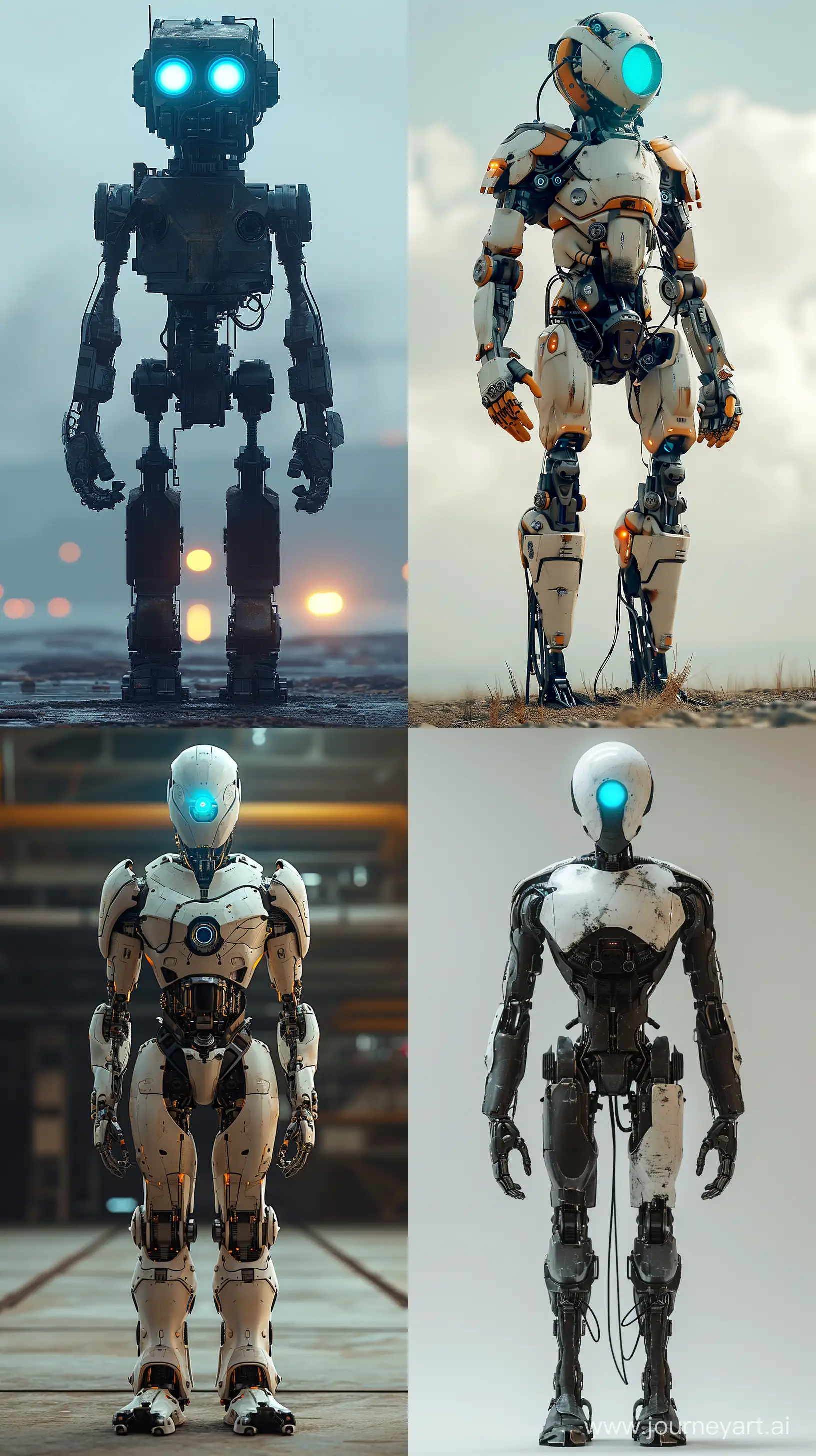 Glowing-BlueEyed-Robot-in-Captivating-Pose