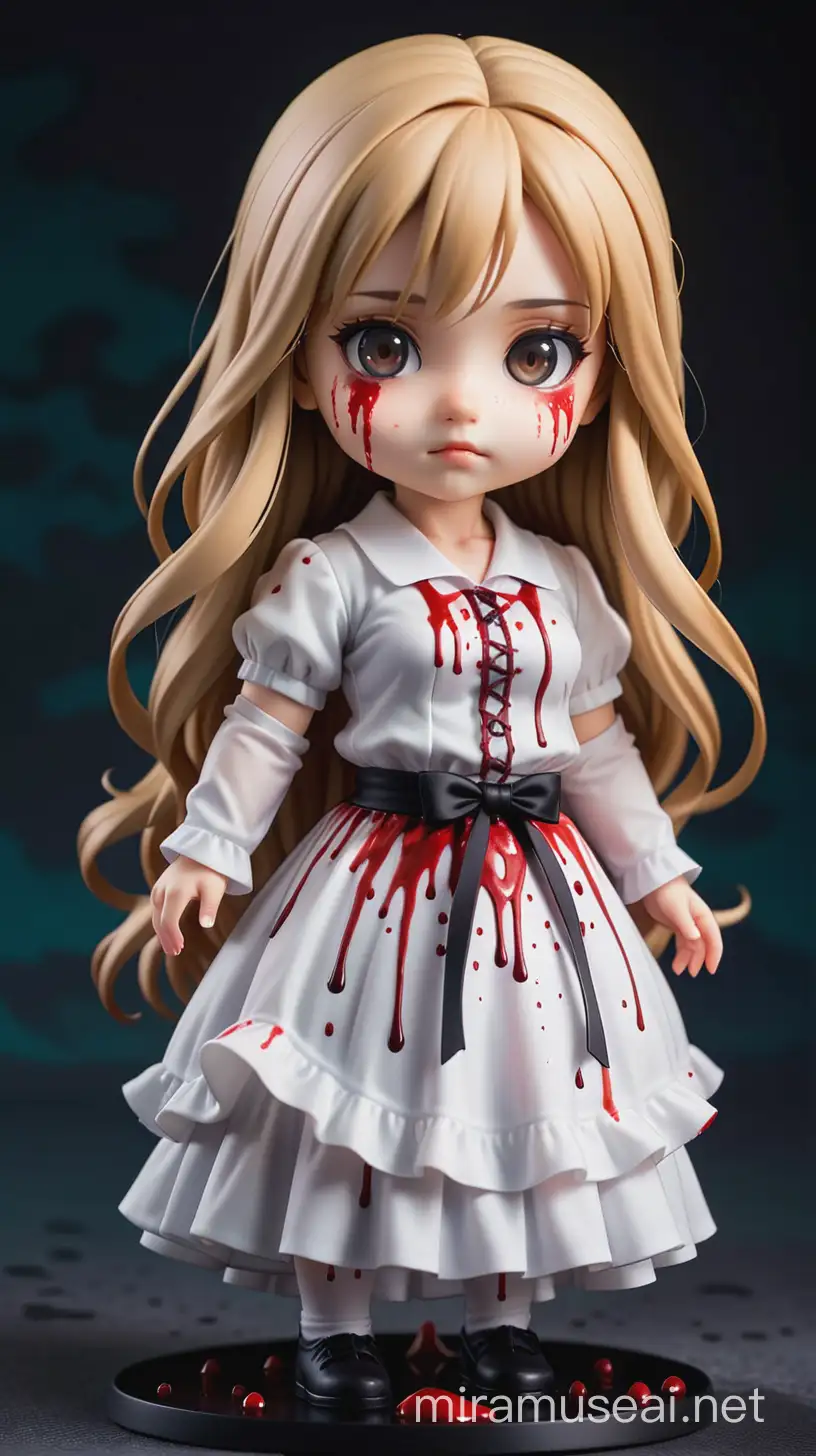 BloodCovered Chibi Carrie from Carrie the Stranger