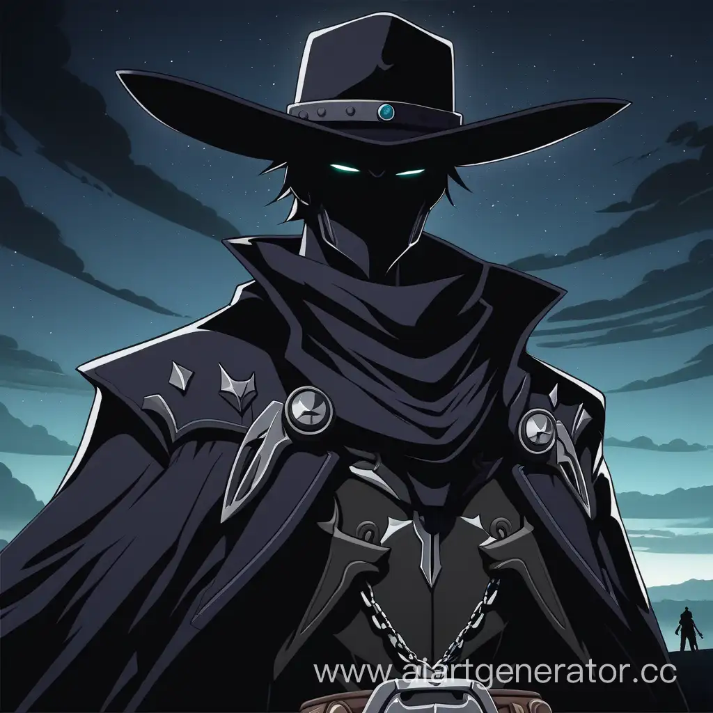 Mysterious-Dark-Watcher-Cowboy-in-Enigmatic-Anime-Scene