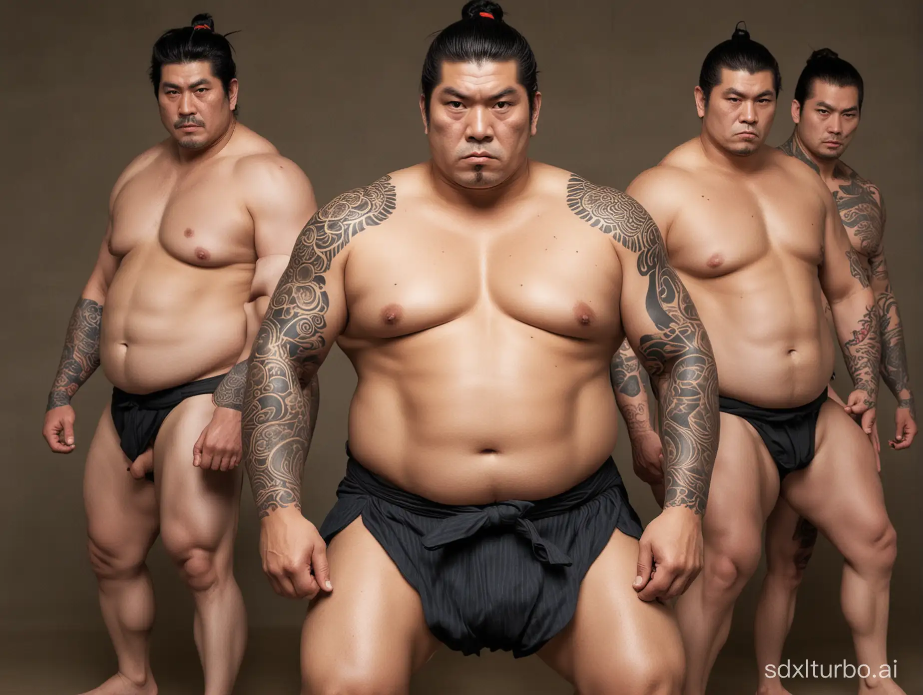 Powerful-Sumo-Wrestlers-Confronting-Yakuza-in-Intense-Showdown