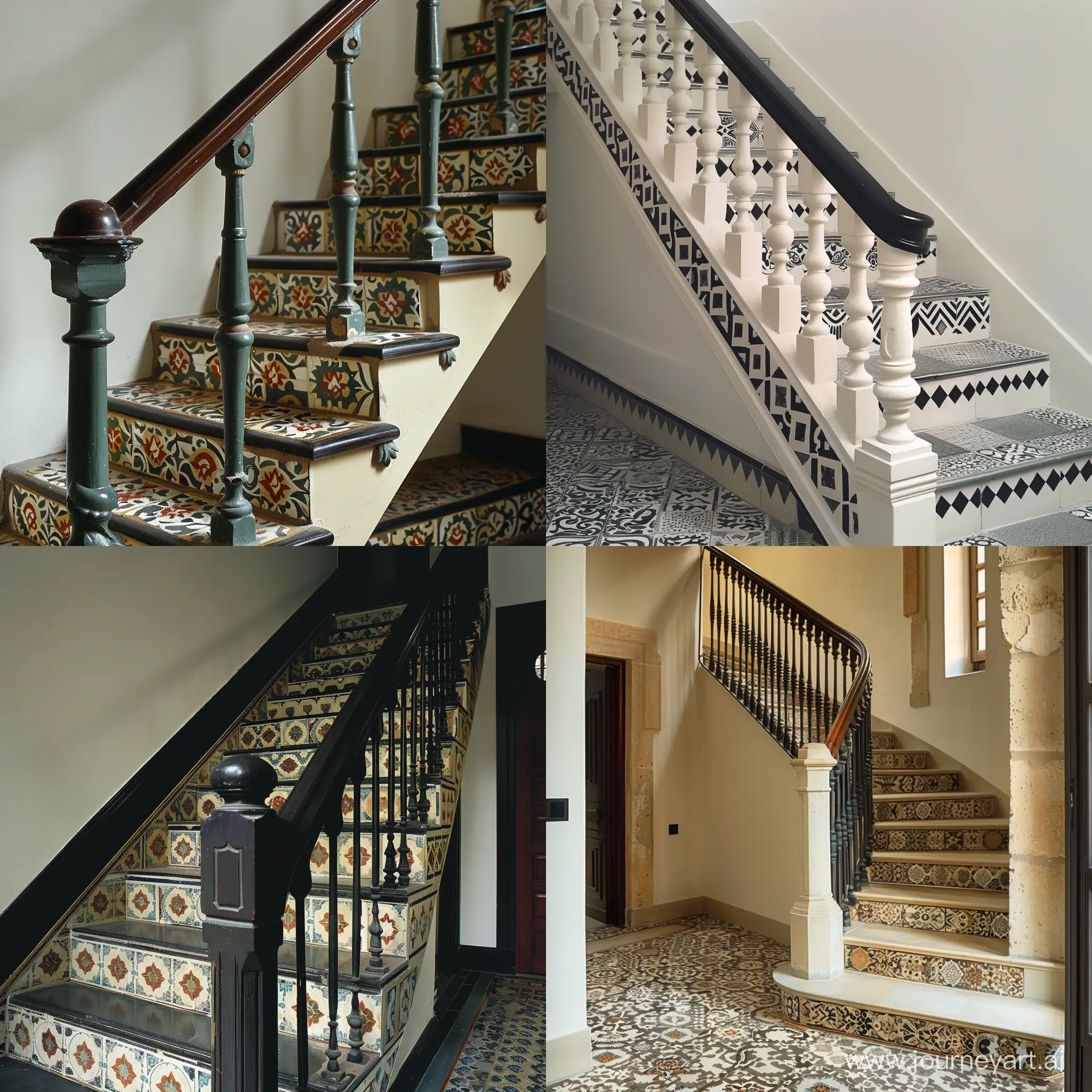 Elegant-Patterned-Balustrade-with-Handrail-and-Steps