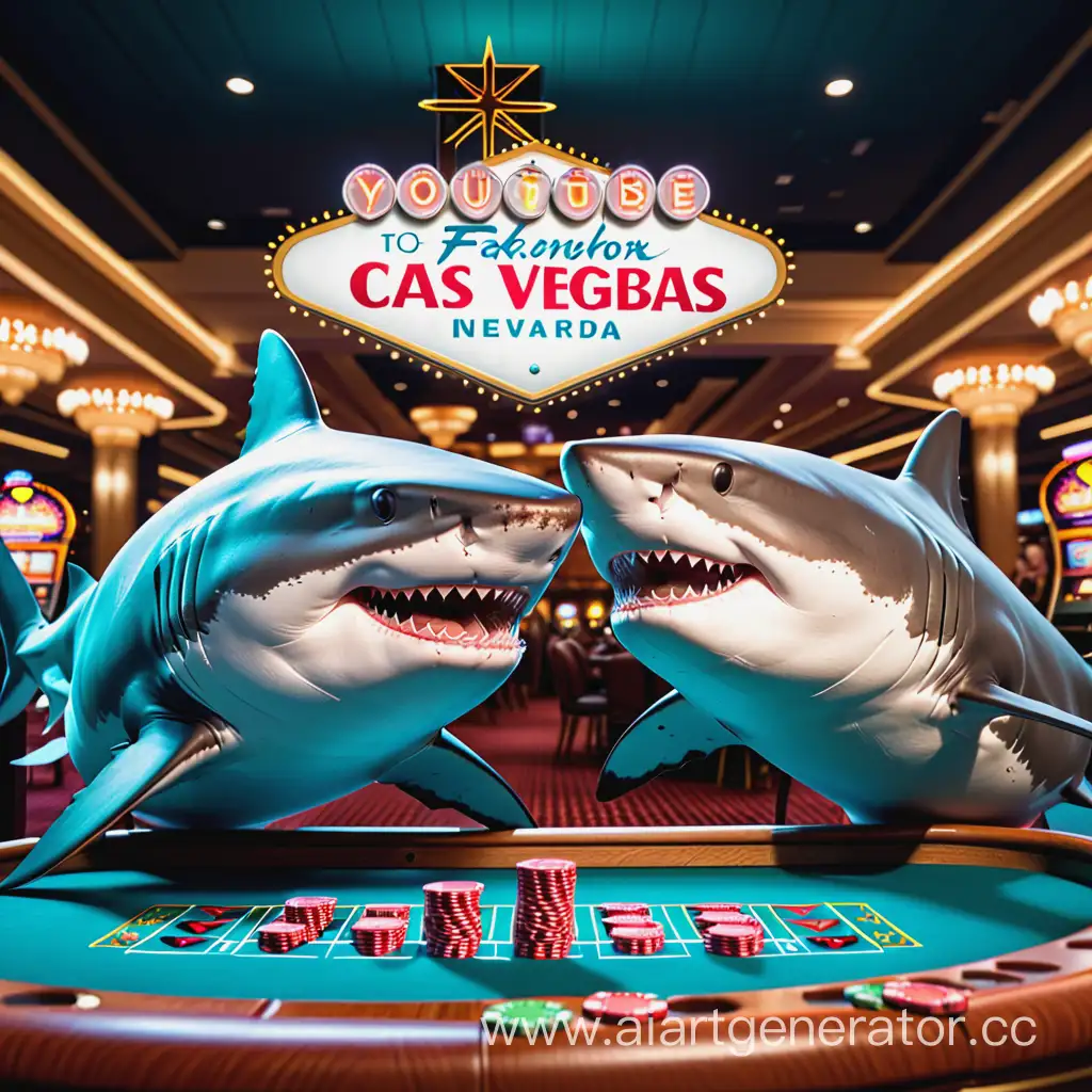 Playful-Sharks-at-the-Casino-Dynamic-Banner-for-YouTube