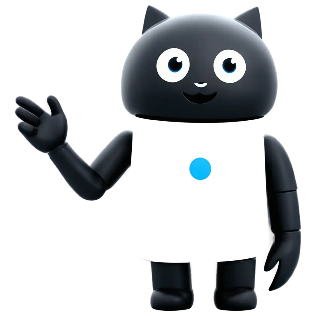 Adorable-Chat-Bot-PNG-Image-for-Versatile-Online-Presence