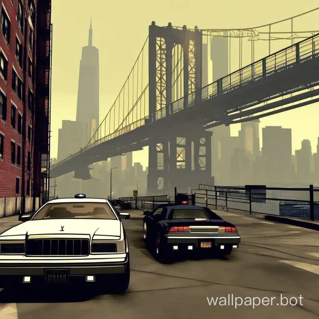 Urban-Crime-Scene-Grand-Theft-Auto-IV-Styled-Wallpaper
