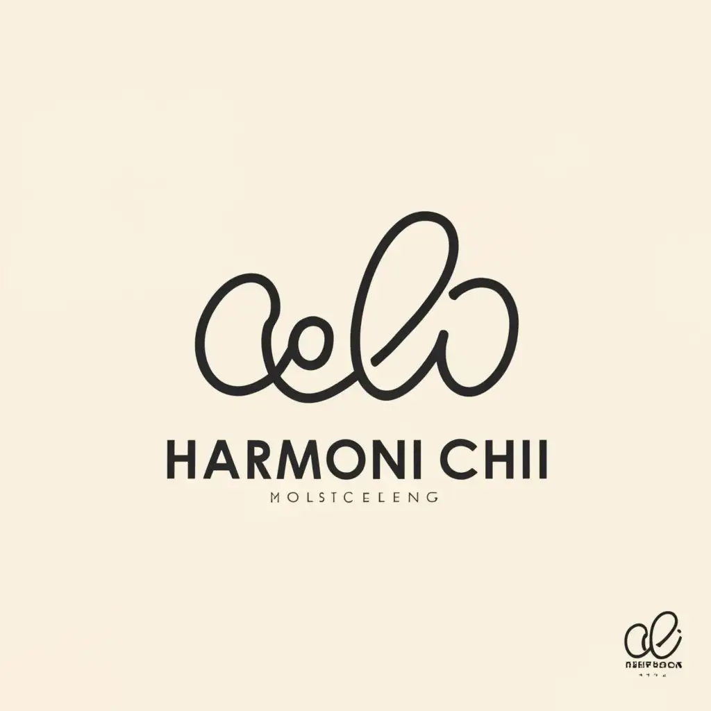 LOGO-Design-for-HarmoniChi-Minimalistic-Energy-Flow-and-Holistic-WellBeing-with-Ear-Seeds