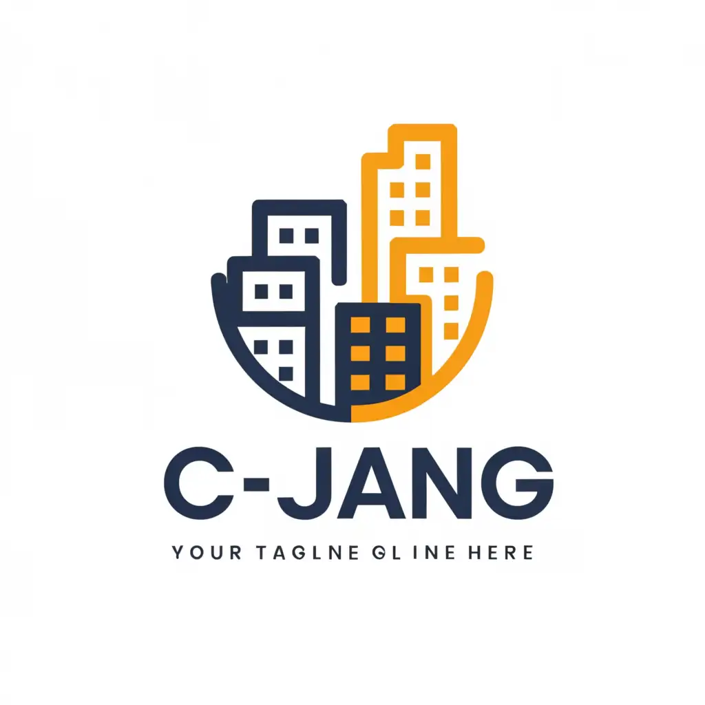 a logo design,with the text "C-JANG", main symbol:MARKET PLACE,Moderate,be used in Retail industry,clear background