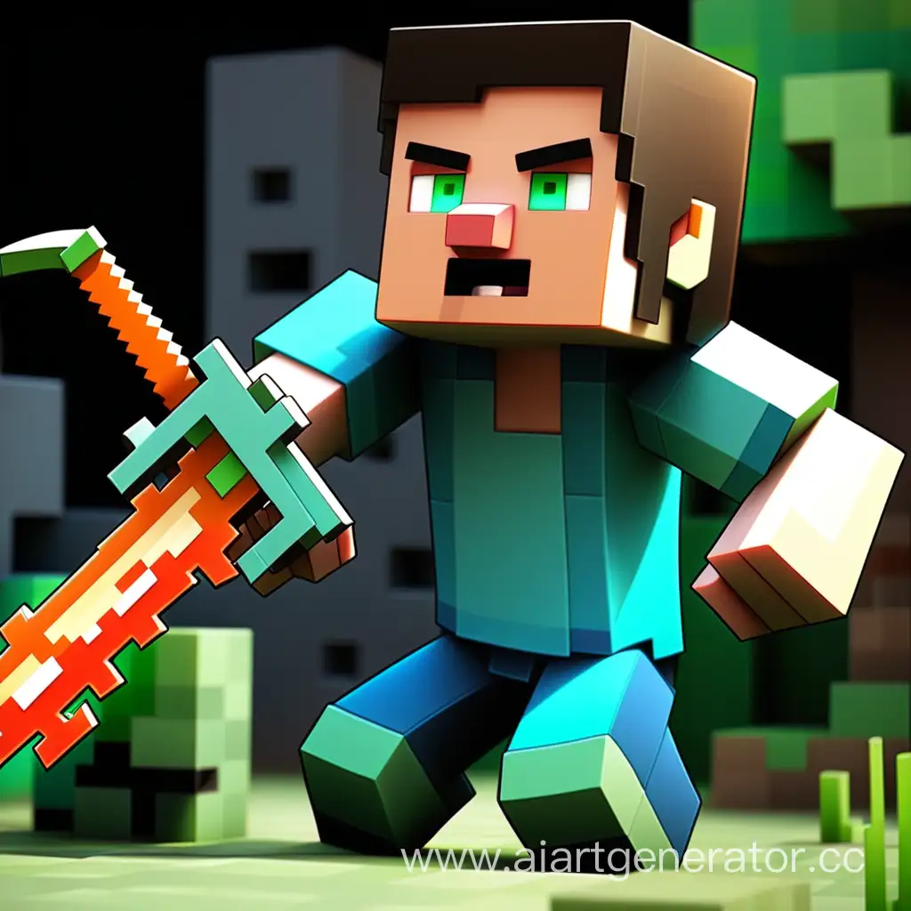 Epic-Minecraft-Battles-Exciting-Showdowns-and-Intense-Action