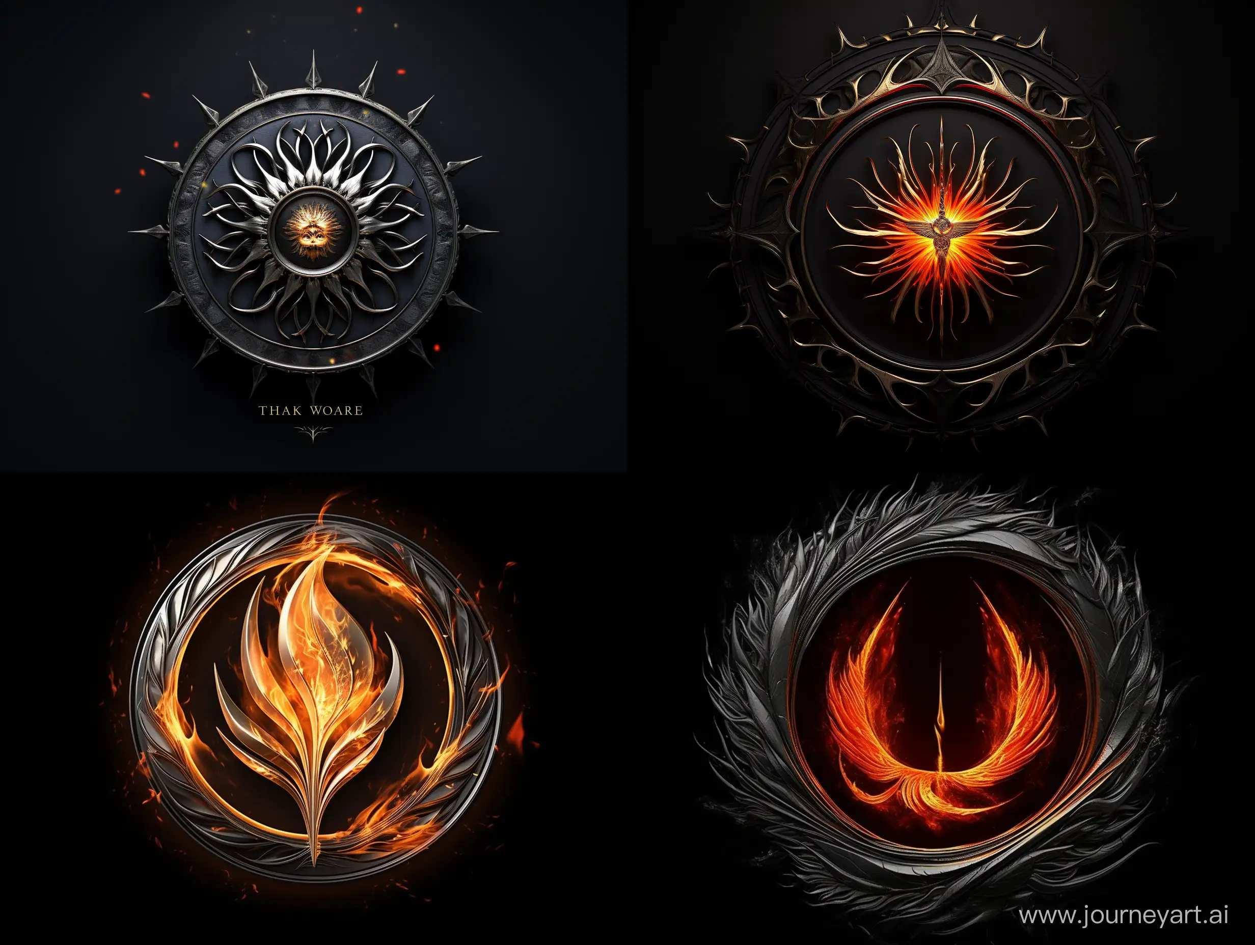 Circular-Fire-Element-Brooch-Symbolizing-Transformation-Creation-and-Power