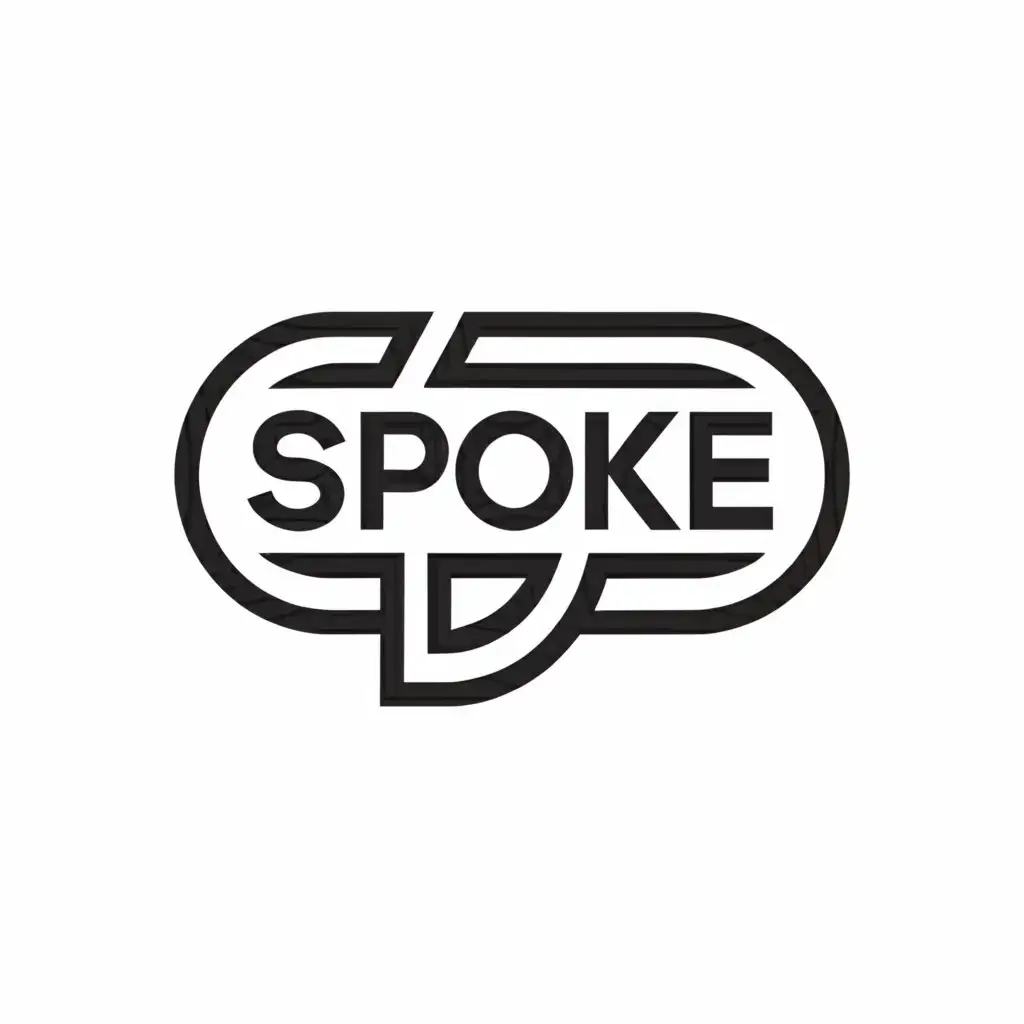 LOGO-Design-For-Spoke-Superior-Abstract-Shape-in-Minimalistic-Style-on-Clear-Background