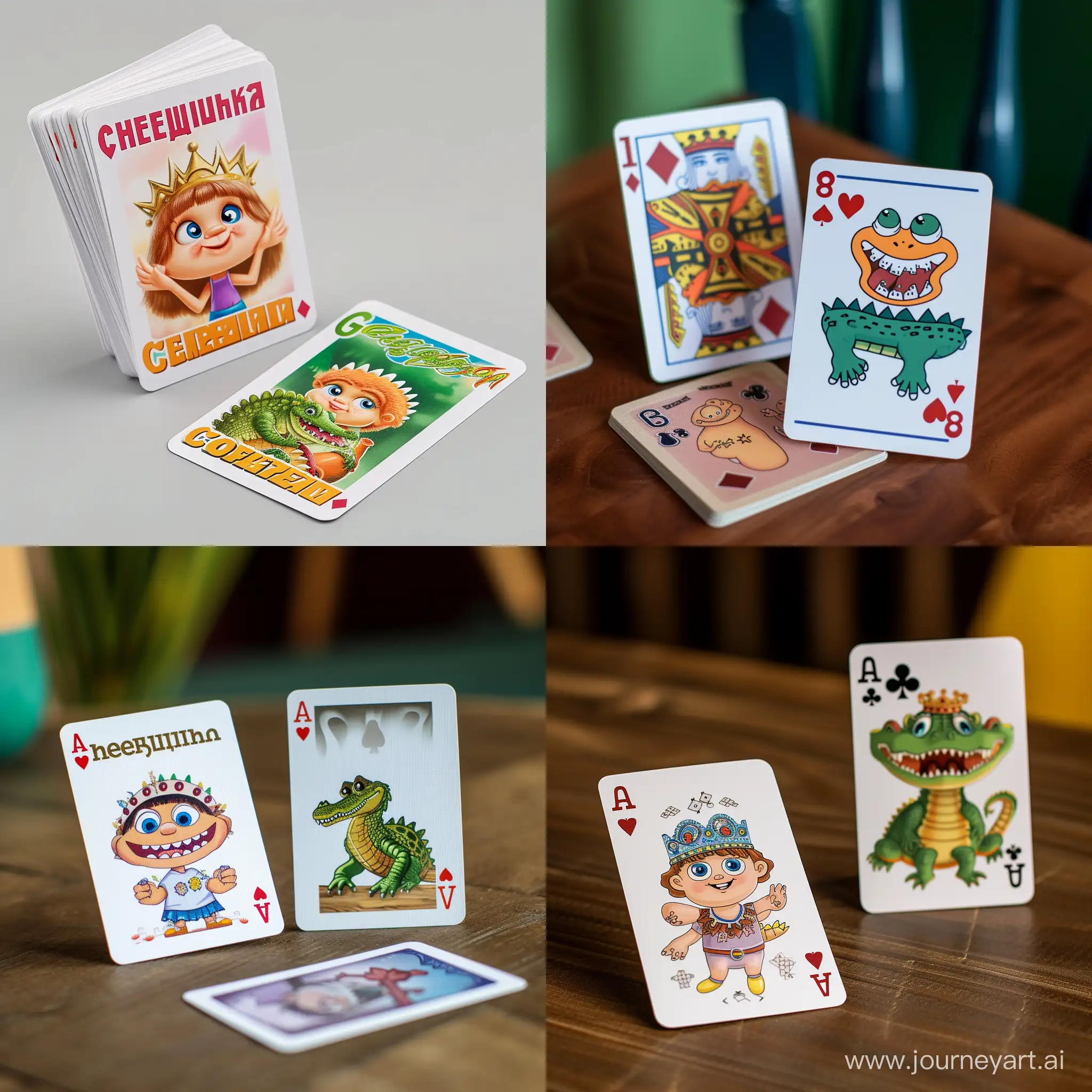 Cheburashka-and-Crocodile-Gena-Enjoying-a-Friendly-Card-Game