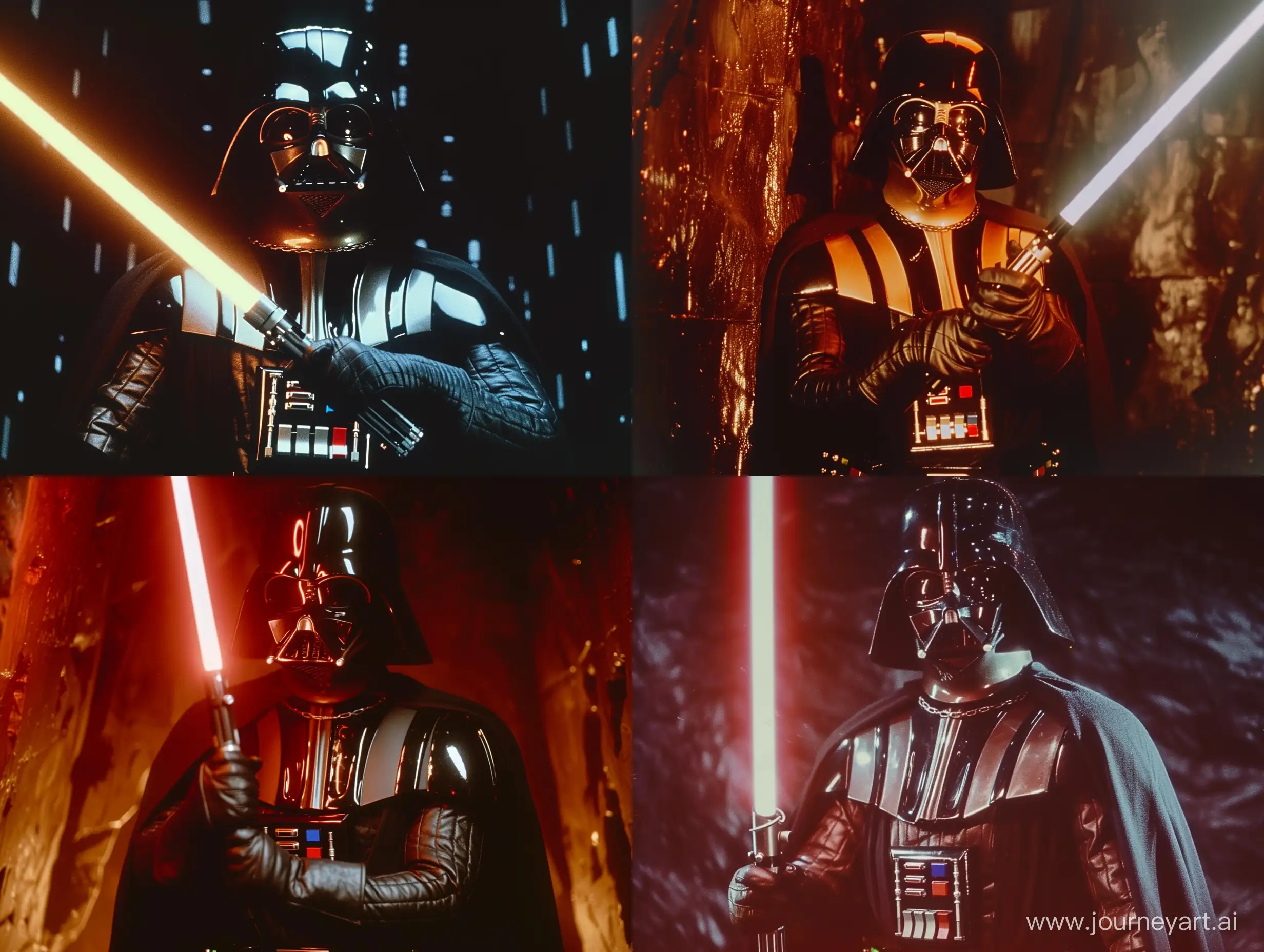 Darth-Vader-Wielding-Lightsaber-in-Cinematic-2000-SciFi-Scene