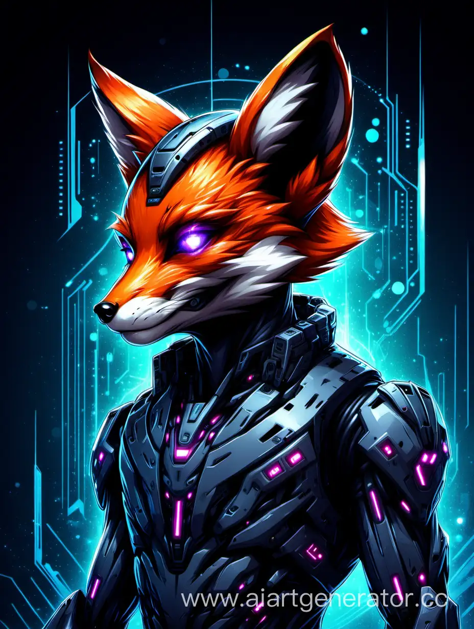 Mysterious-Cyber-Fox-in-Dark-Matter-Wonderland