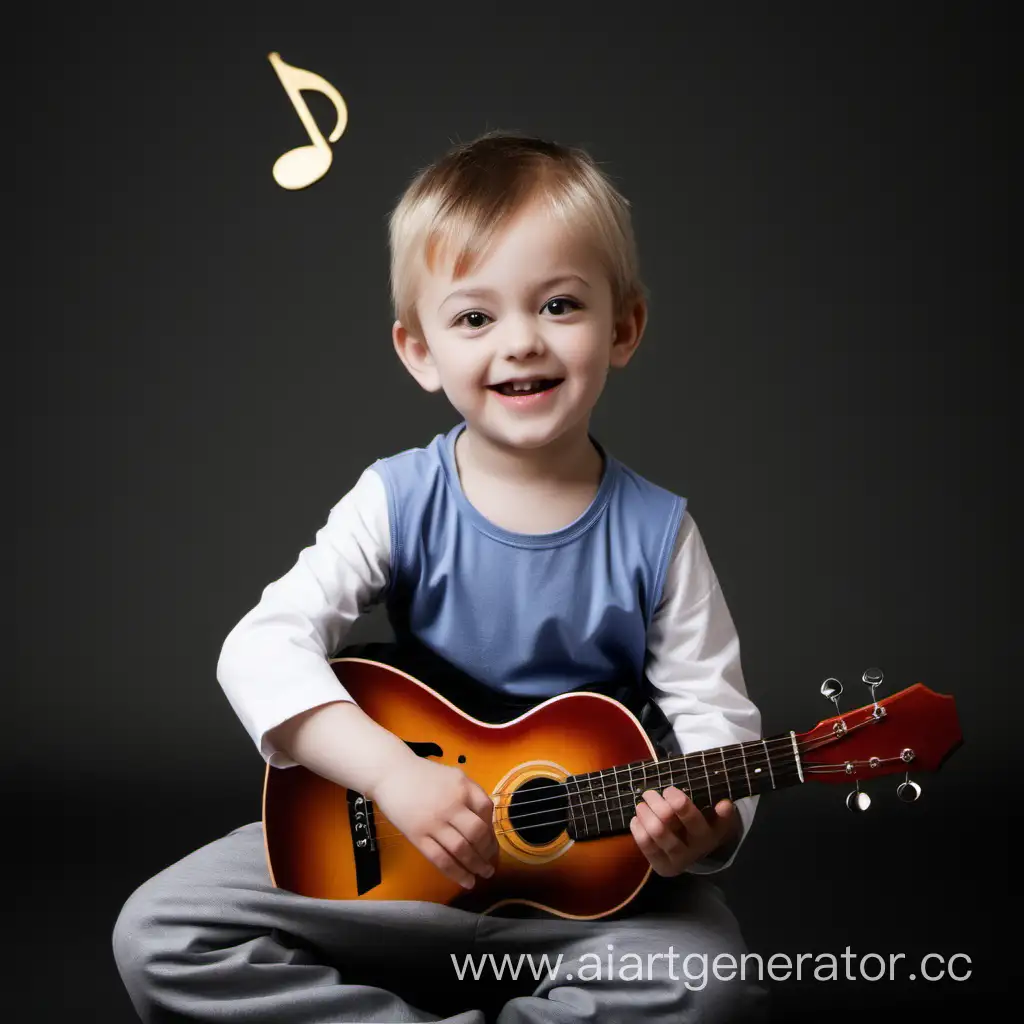 Enthusiastic-Musical-Child-Playing-a-Joyful-Tune