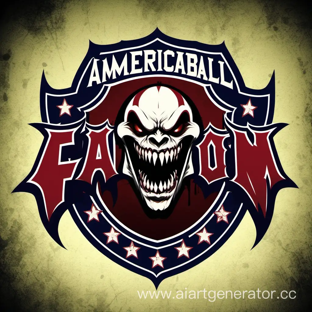 american football, logo, team logo, vampires, ball, blood bowl, fantasy, gloom, fangs, blood, smile