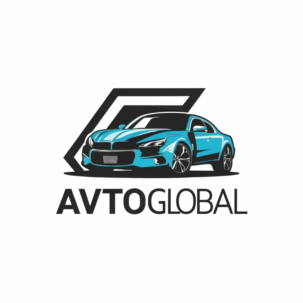 a logo design,with the text "AvtoGlobal", main symbol:Car,Moderate,be used in Automotive industry,clear background