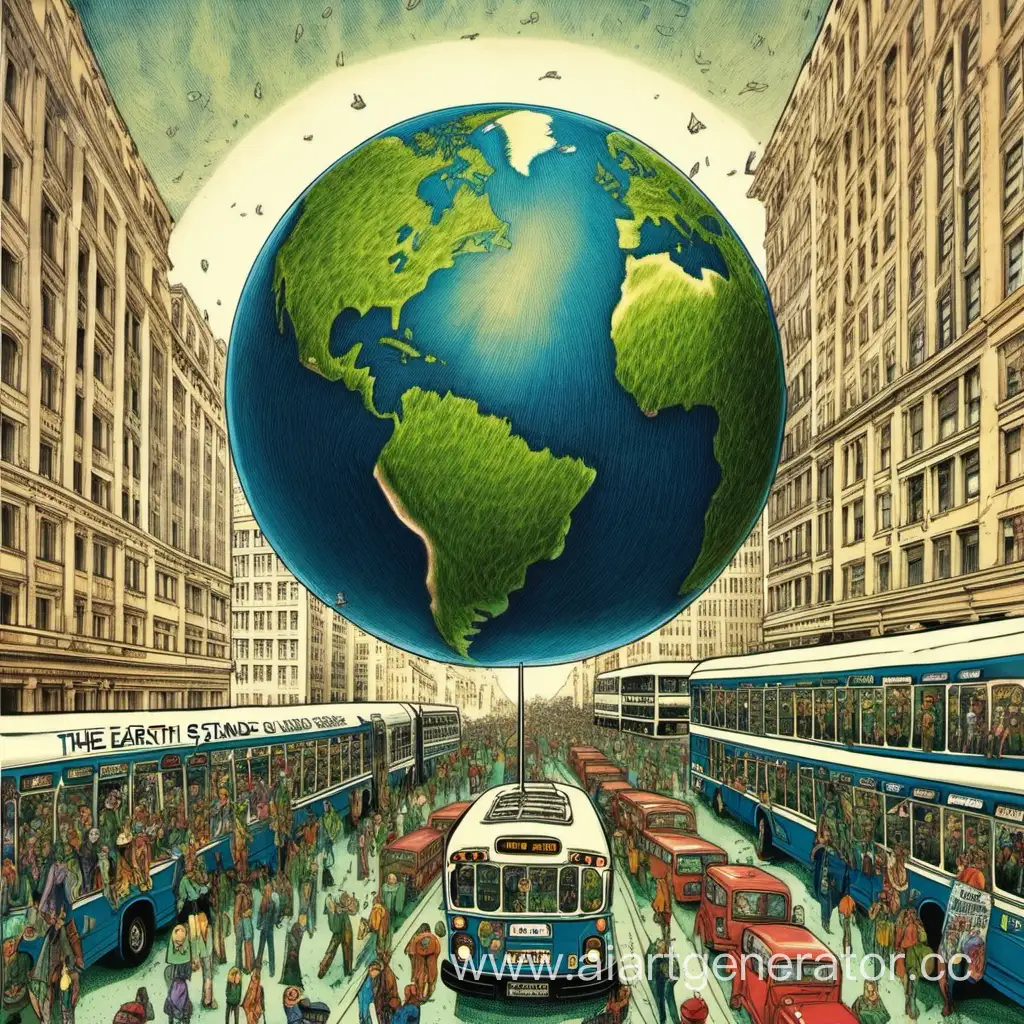 Earth-on-Buses-Surreal-Planetary-Transportation-Concept