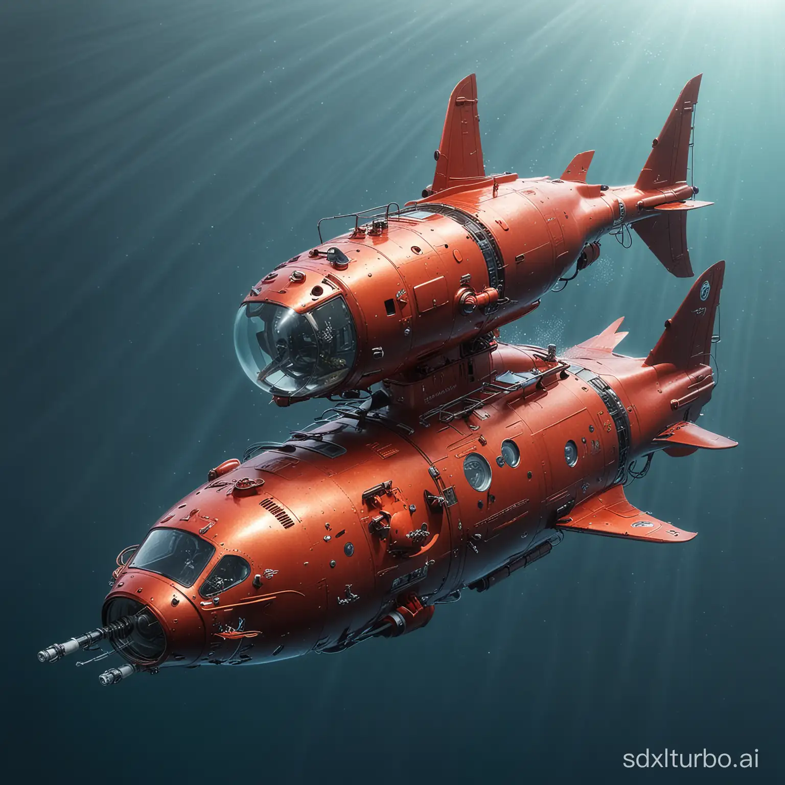 Dragon submersible
