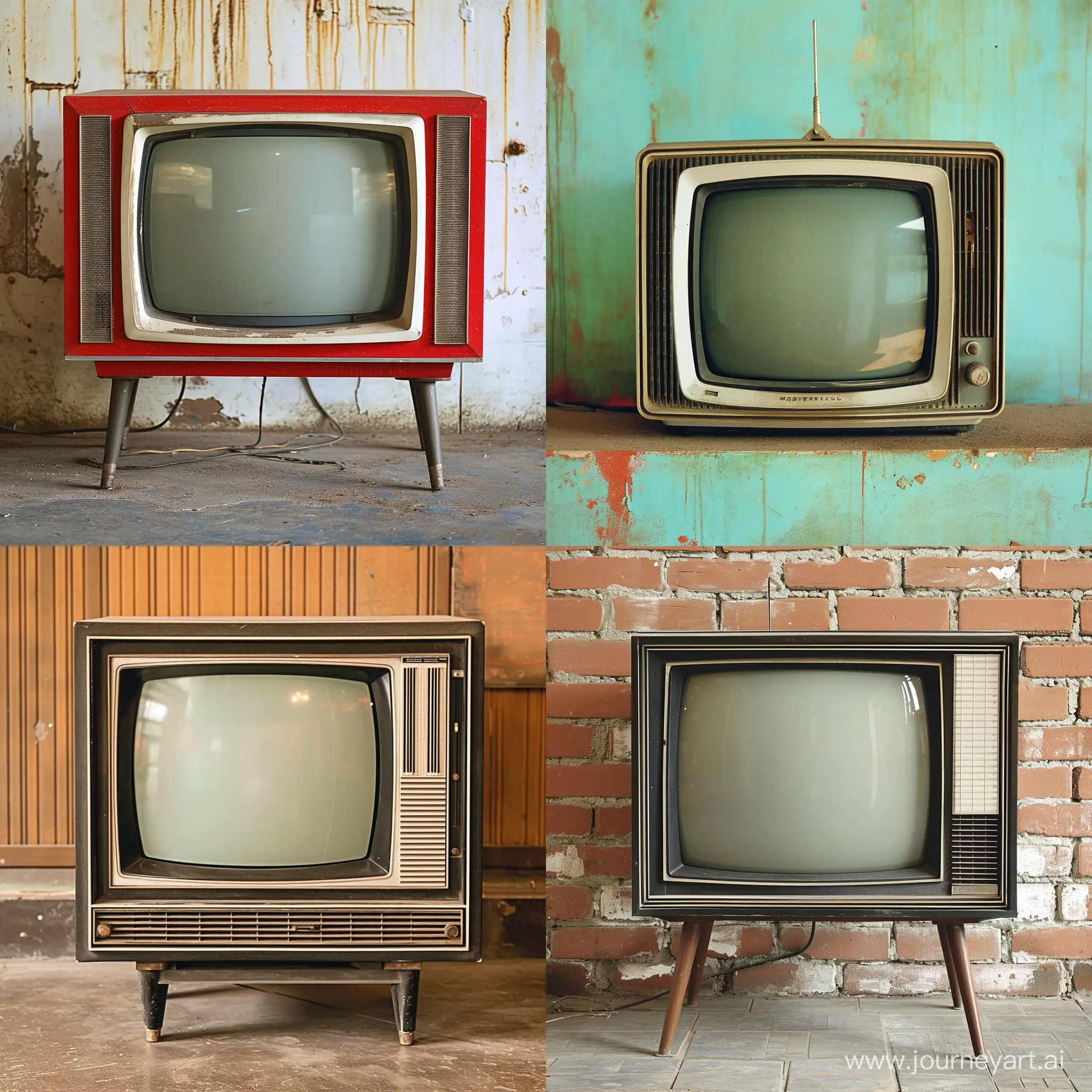 Modern-Television-Set-in-Square-Aspect-Ratio