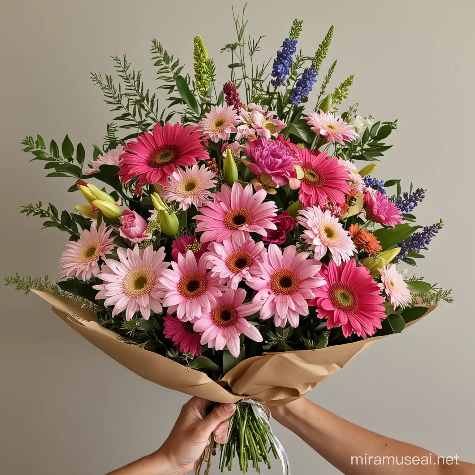 bouquet of birthday flowers for 70th

