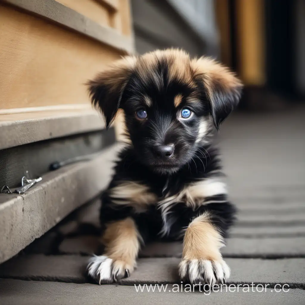 Rescued-Puppy-Lyutik-Finds-Home-and-Happiness-in-Summer-Cottage