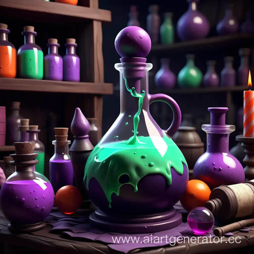 Magical-Potion-Brewing-in-Enchanted-Forest
