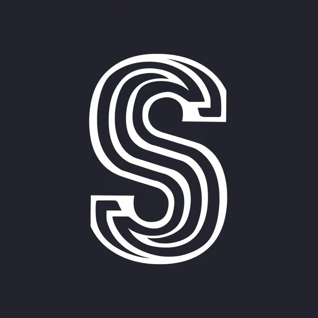 logo, S, with the text "SP", typography