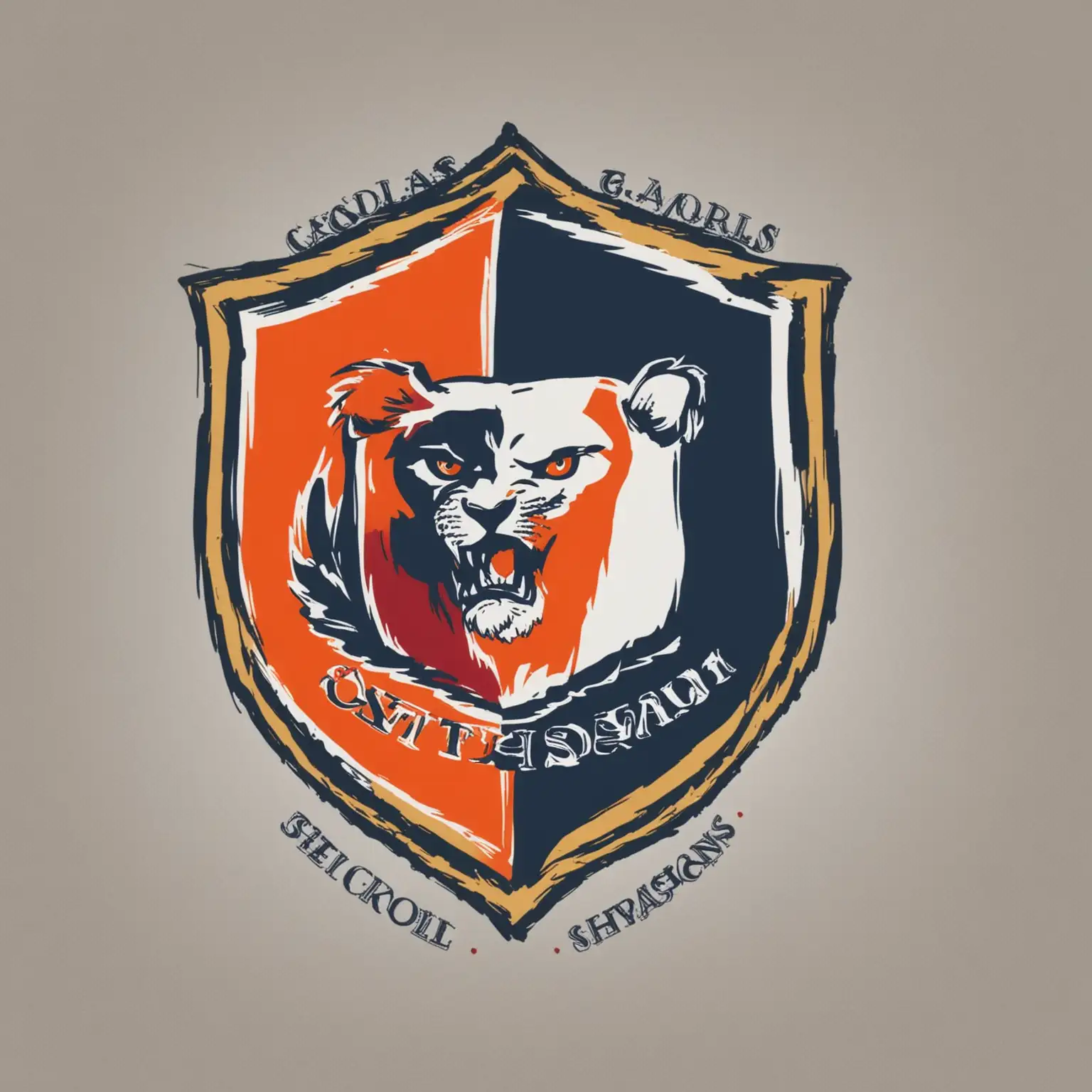 Skolors School Vintage Emblem Logo Design