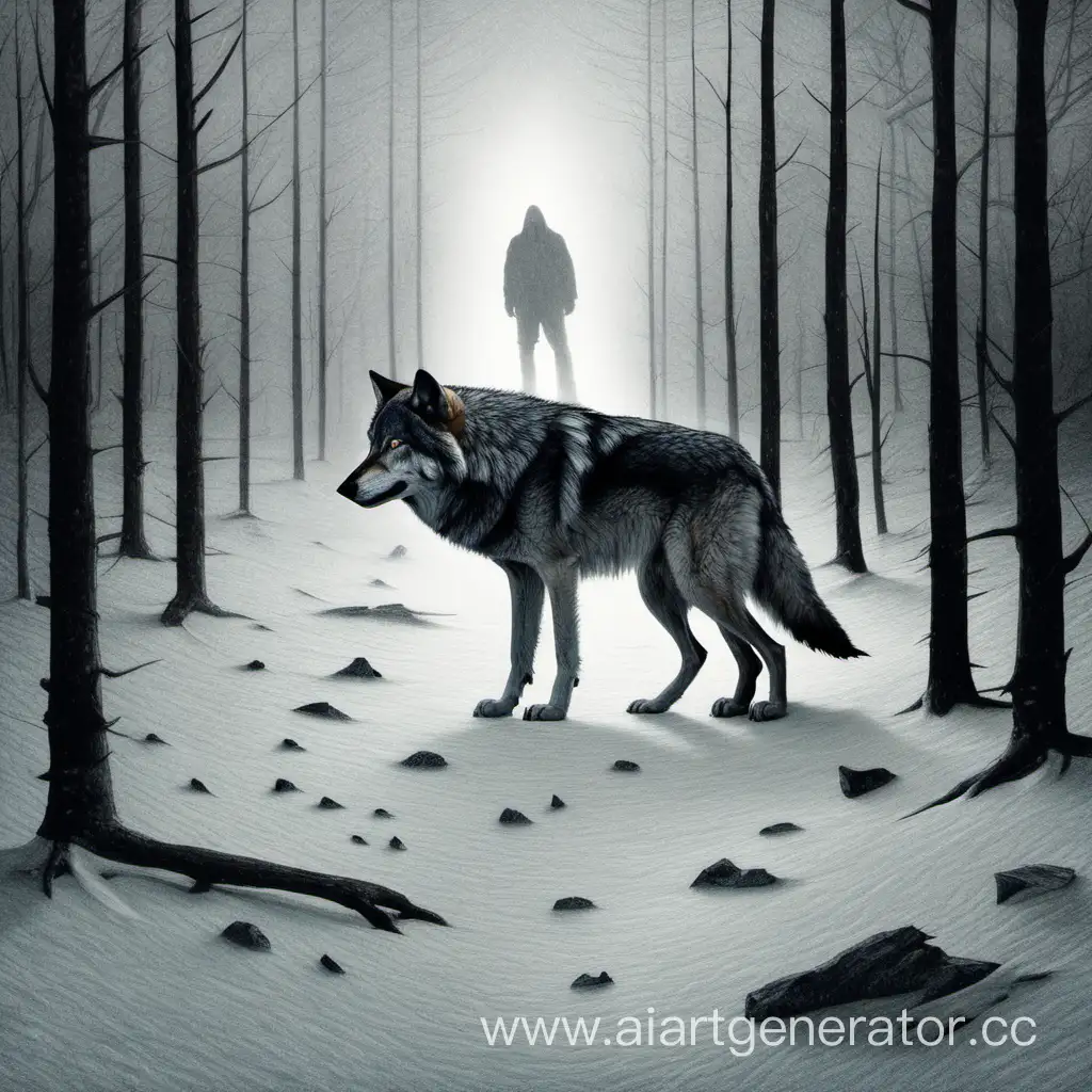 Solitary-Wolf-in-Moonlit-Wilderness