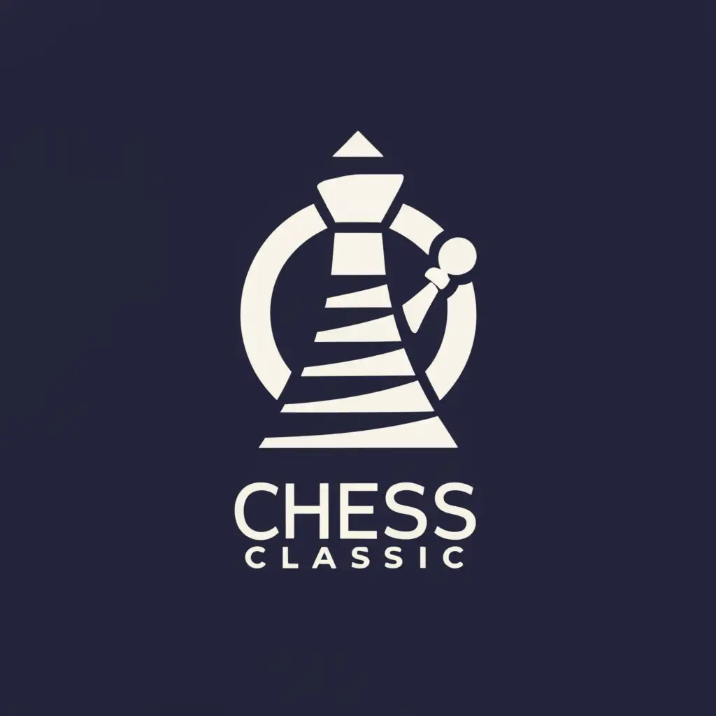 a logo design,with the text "chess classic", main symbol:chess,Moderate,be used in Events industry,clear background