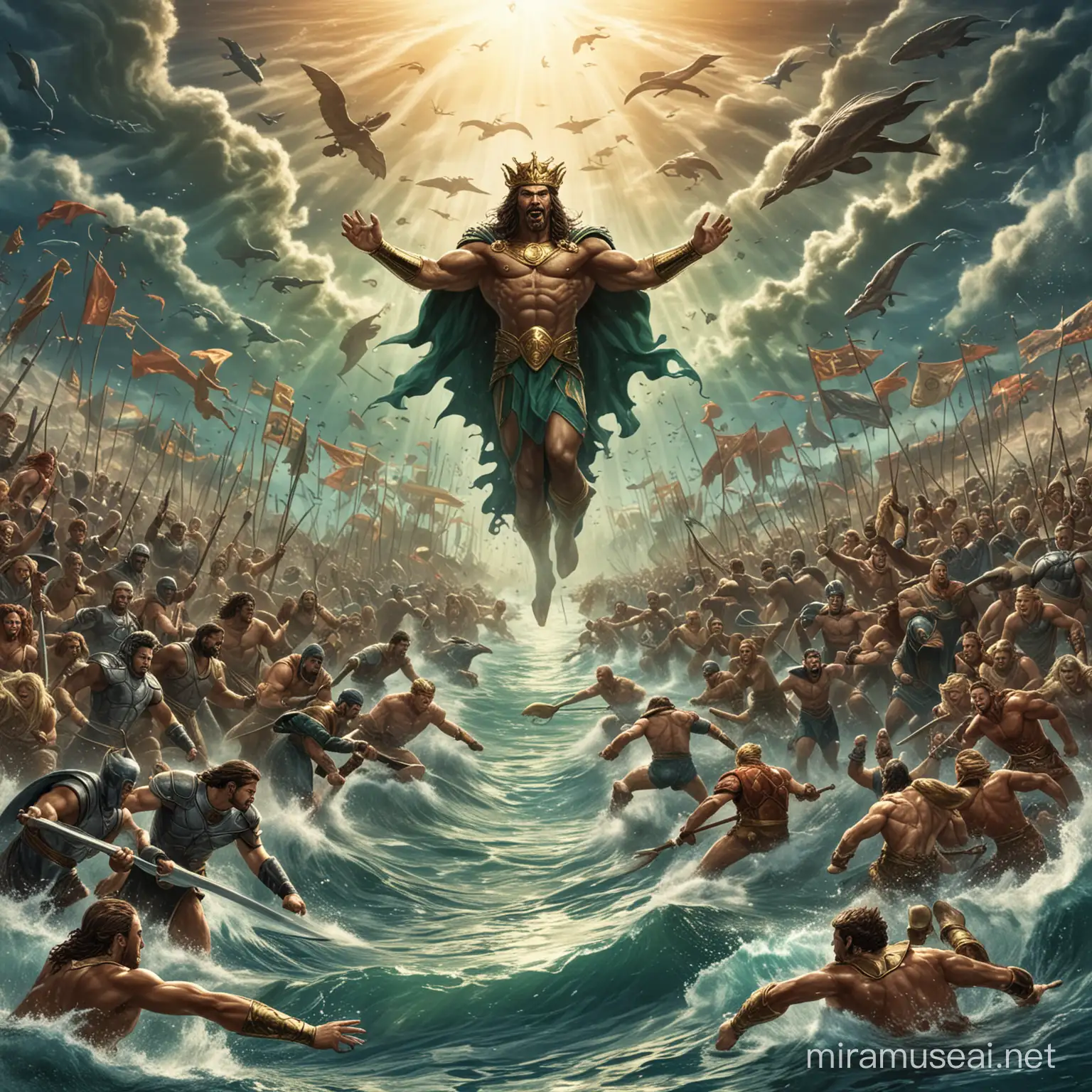 Epic Battle War of the King of Atlantis