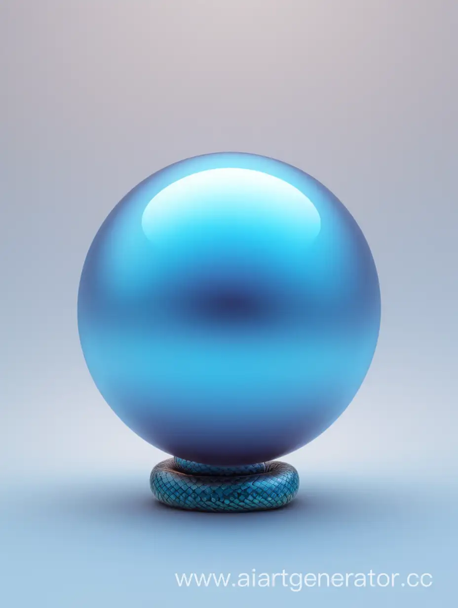 Blue-Voluminous-Sphere-with-PYTHON-Text-in-Neutral-Gradient-Background