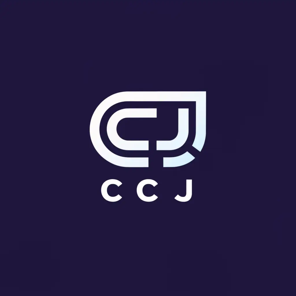 a logo design,with the text "cj", main symbol:gaming console and vapor,Minimalistic,clear background