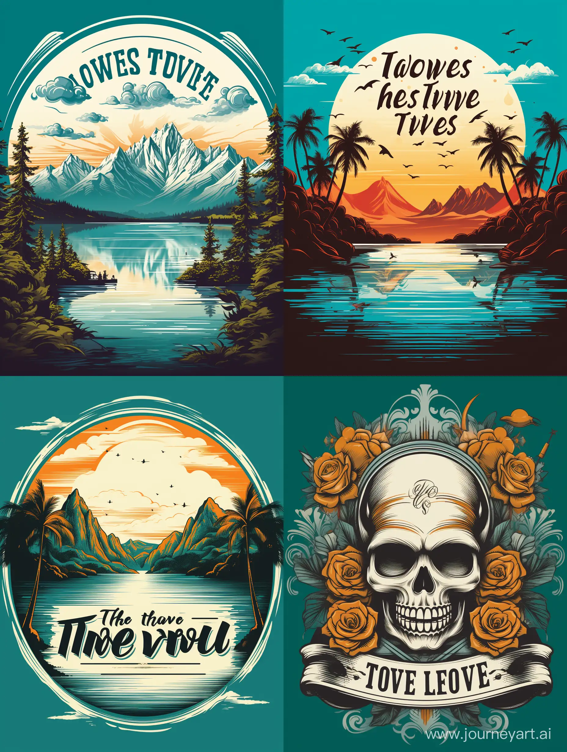 Travel t shirt vector design, text ''Travel More Worry Less''